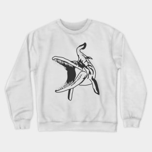 Sea monster dinosaur Crewneck Sweatshirt